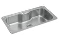 Cuba de Cozinha Retangular 80X40cm com Deck Inox CC.661.80.DK.INX Deca