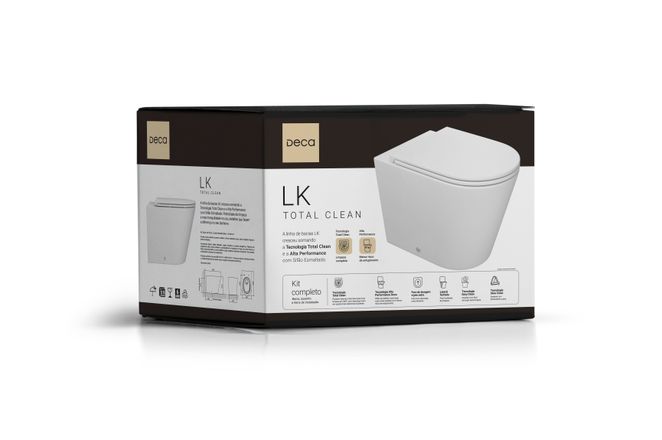 KIT BACIA CONVENCIONAL LK TOTAL CLEAN