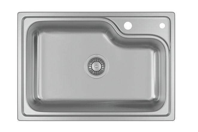 Cuba de Cozinha Retangular 60X40cm com Deck Inox CC.660.60.DK.INX Deca