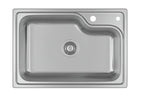 Cuba de Cozinha Retangular 60X40cm com Deck Inox CC.660.60.DK.INX Deca