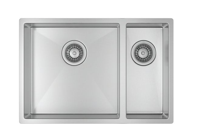 Cuba Dupla de Cozinha Retangular 60X40cm 40/18 Inox Deca CC.660.60.DUO.INX