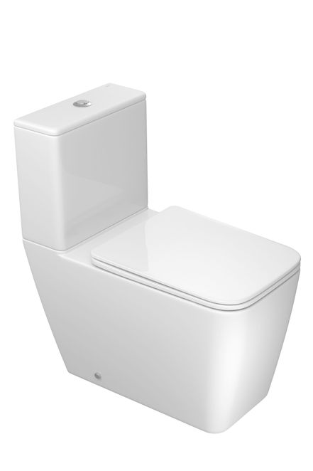 KIT BACIA COM CAIXA ACOPLADA SLIM TOTAL CLEAN